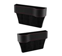 aqxreight Organizador de Automóvil Bolsa de Transporte para Asiento Estuche de PU Bolsillo Caja de Almacenamiento Multifuncional Negro, Derecho e Izquierdo para Que Se Convierta en un Lote Hecho,