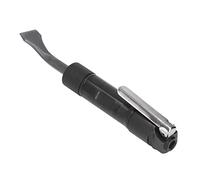 aqxreight Pala Neumática de Mano de Tipo Recto Cabezal Autoblocante de Aleación de Aluminio Kit de Cincel de Aire de 1/4 pulg. Estilo Europeo que Mantiene un Funcionamiento Prolongado y sin Esfuerzo