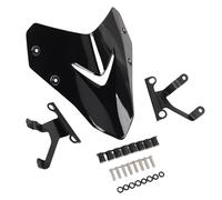 aqxreight Pantalla de Viento de Motocicleta Spoiler Motocicleta Visor de Deportes Sports Reemplazo de PC de Alta Resistencia para CB1000 Hornet 2025 CB1000 Hornet SP 2025 con Soporte de