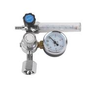 aqxreight Pantalla del Regulador del Medidor MIG TIG de Argon CO2 con Medidor de Presión para Soldadura Segura y Precisa
