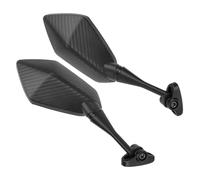 aqxreight Par de Espejos Retrovisores Laterales para Motocicleta, Espejos Retrovisores Laterales para Motocicleta de Fibra de Carbono, Reemplazo de Fibra de Carbono para CBR900 CBR919 CBR929 CBR954