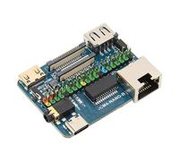 aqxreight para Módulo 4 Placa Multi Interfaz PCB 4K CM4 Enchufe USB2.0 CSI Conector 5V Entrada Mini Placa Base a CM4 a Bordo a Es Pi para Raspberry la El de para