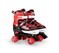 aqxreight Patines de Ruedas Iluminados para Niños Niñas de 5 a 8 Años Patines de Ruedas Ideales para Niños de 6 a 12 Años de de Tamaño Ajustable para Pequeños El Zapato Se Adapta Al (S)