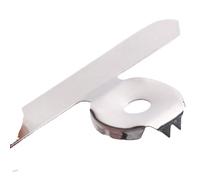aqxreight Pelador de Dedos de Jengibre Pelador de Ajos Manual de Acero Inoxidable Herramienta de Cocina Multifuncional para Pelar Rebanar Moler Jengibre Ajo Cocinar sin Esfuerzo Esencial