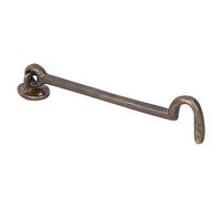 aqxreight Pestillos de Ventana de Latón Antiguo, Gancho de Seguridad para Ventanas, Soporte de Viento para Puertas y Uso Comercial a Prueba de Herrumbre (Bronce)