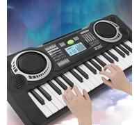 aqxreight Piano con Teclado de 37 Teclas Instrumento Versátil para Niños Divertido y Educativo Diseño Liviano Desarrollo Musical Ideal para el Hogar y los Viajes (Tipo 2)
