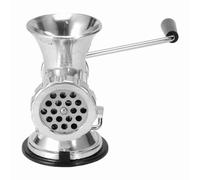 aqxreight Picadora de Carne Manual y Embutidora de Salchichas de Aleación de Aluminio - Rectificadora de Cocina Resistente para Carne de Res, Cerdo, Pollo y Especias - Ergonómico Base Antideslizante