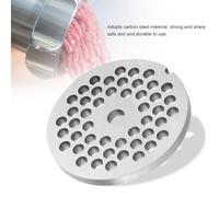 aqxreight Picadora de Carne Trituradora Picadora Placa Disco Cuchillo No Tóxico y Acabados Fácil Conveniente y Material Resistente Al Acero Todo de Carne Trituradora de de (Agujero redondo pequeño