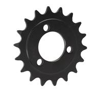 aqxreight Piñón de Bicicleta 410 18T 29mm de Diámetro Interior, Rueda de Cadena de Acero para Scooter Eléctrico, Engranaje Impulsor de Repuesto para Motocicleta