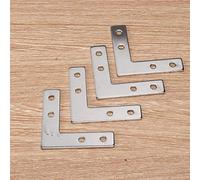 aqxreight Placa de Conexión de Perfiles de Aluminio para Uso Industrial Sujetadores de Acero Al Carbono Compatibles con Extrusiones Serie 2020 Ideal para Líneas de Montaje y Soportes de Exhibición