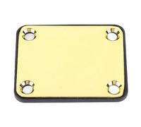 aqxreight Placa de Guitarra Eléctrica Placa de Metal Guitarra Reforzando el Cuello la del Tablero Protección para el Reemplazo la Eléctrica Platemetal Estructura Institución nsize] (GOLD)