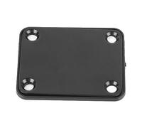 aqxreight Placa de Guitarra Eléctrica Placa de Metal Guitarra Reforzando el Cuello la del Tablero Protección para el Reemplazo la Eléctrica Platemetal Estructura Institución nsize] (BLACK)