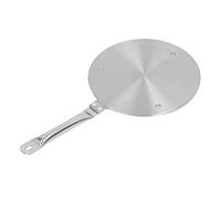 aqxreight Placa de Inducción Difusora de Calor con Placa Adaptadora de Cocina de Inducción de Cocina Convertidor de Calor Tipo 24 23,5 Cm / 9,3 Pulgadas Es y Acero para Calentar la Esta de (22#)