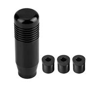 aqxreight - Pomo de cambio de marchas, aleación de aluminio, de cambio de marchas manual para coche, cabezal de palanca de cambios de 8,5 cm(negro)
