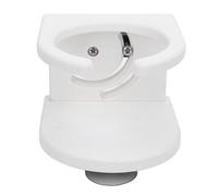 aqxreight Portavasos para Automóvil Abrazadera de Tubo 3 Ventosas Aspecto Elegante Portavasos Multifuncional para RV Barco Cubierta Marina Remolque Latas y Bebidas Ne para AutomóvilTaza para Beber