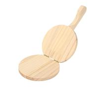 aqxreight Prensa de Tortilla de Madera Sólida con Ergonómico para Pizzas Caseras de Tortillas y Panes Planos (Talla grande)