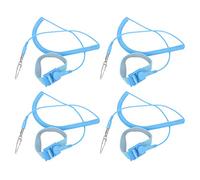 aqxreight Pulsera Antiestática de 10 Piezas Correa para Muñeca ESD Pulsera Antiestática de Conexión a Tierra Fuerte No Se Enciende hacia y hacia y Cómodo Apagado Fácil Uso Rápido Antiestático