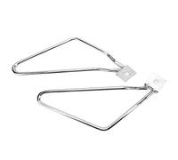 aqxreight Reemplazo Plateado del Estante de Las Barras del Soporte de la Motocicleta para 883 Iron XL883N y FXDF - Soporte para Alforjas de 2 Piezas