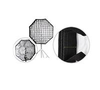 aqxreight Rejilla de Panal Fotográfica para Softbox de Paraguas Octagonal de 120cm y 47, Softbox de Paraguas Estroboscópico de Estudio