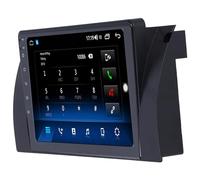 aqxreight Reproductor Multimedia para Automóvil de 9 Pulgadas Navegación GPS para 10.0 Pantalla Táctil WiFi Apta para 5 Series E39 19962001 Antiguo Macho de 17 Pines para y WiFi su Operativo (1+16G)