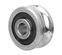 aqxreight Rodamiento en U Sg25 8X30X14Mm Canalización Esférica de Acero con Alto Contenido de Carbono para Maquinaria Industrial