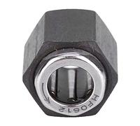 aqxreight Rodamiento Unidireccional de Tuerca Hexagonal de 6 Mm para Motor Vertex VX SH 16 18 21 1/8 1/10 RC Car Rodamiento de Repuesto de Acero Premium para Placas Traseras de Arranque por Tracción