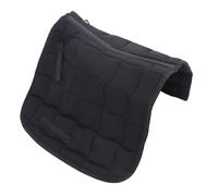 aqxreight Saddle Pad para Caballos Transpirables Cómodo Equipo de Conducción de Tela de Silla de Montar de Silla (Black)