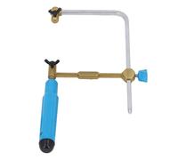 aqxreight Sierra de de 100 Mm con 8 Hojas de Sierra Kit de Marco de Portátil para Cortar Madera Dura Plástico Metal Fino Resistente a los Golpes, lo que Garantiza un Corte Duradero de Metal Robusto