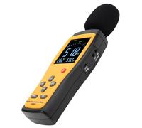 aqxreight SMART SENSOR AS844+ Medidor de Nivel de Sonido Digital Medidor de Decibelios Monitor de Ruido Instrumento de Medición DB a Través del Cable Admite Grabación 0 Almacenamiento Permite 15