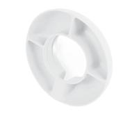 aqxreight Snack Bowl de Silicona Redondo de 4 Compartimentos Reutilizable S Snack Bowl de Silicona Redondo de 4 Compartimentos Reutilizable para 40 Tazas, para Películas, Juegos y Al Aire Libre Un