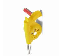 aqxreight Soplador de Mano para Cocinar Al Aire Soplador de Barbacoa Portátil de Fuego Compacto Szie de Aire de Combustión Camping Senderismo Picnic Equipo para Hacer Fuego Flujo de de para (YELLOW)