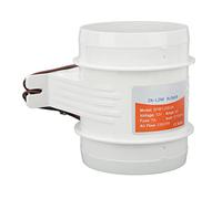 aqxreight Soplador de Sentina en Línea de 4 Pulgadas DC12V 235CFM de Alta Electricidad Soplador de Sentina en Línea de 4 Pulgadas DC12V 235CFM Ventilador Marino en de Alta Electricidad para RVs