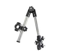 aqxreight Soporte de Abrazadera de Paraguas Ajustable para Cochecito, Vehículo Eléctrico, Silla de Ruedas, Protección de Sombra de Montaje Universal