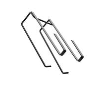 aqxreight Soporte para Toallas de Papel Debajo del Gabinete, Estante Colgante Doble, Soporte para Toallas de Papel de Cocina de Metal Multifunción para de sin Uso, los Agujeros No Se Sujetan a la de