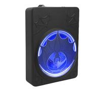 aqxreight Subwoofer Delgado de 10 Pulgadas para Debajo del Asiento, Potencia Máxima de 1200 W, Amplificador Incorporado, Refuerzo de Graves Ajustable, Luz LED, Control Remoto para Coche, (Colorful)