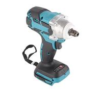 aqxreight Taladro Manual Eléctrico de Litio sin Escobillas, Recargable, de Alta Potencia, Portabrocas de 18 V con LED, Controlador de Impacto