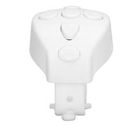 aqxreight Tamaño Remoto Turner Control Remoto Selfio de Obturador de la Cámara de Desplazamiento para el Control del Teléfono Ajustado TurnerRemote Ringbluetooth SC (White)