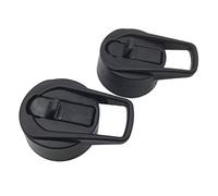 aqxreight Tapa de Pajita para Botella de Boca Ancha, Tapas de Repuesto con Pajitas, Se Adapta a 12 18 32 40 64 Oz, Summit, Termo de Hierro, Termo, Takeya, Mira, Fifty/Fifty, (Black)