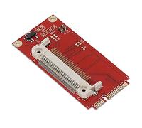 aqxreight Tarjeta Adaptadora Tarjeta Roja Portátil Convertidor de CF a PCIE para Vista NT4 98SE/ Esta No Se Inicia y Se Puede Enchufar Adaptador de Reproducción del CF