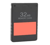 aqxreight Tarjeta de Memoria de 32MB para Carga de Juegos FMCB V1.966 con Emulador de Reproducir Juegos de Disco Duro USB en 2 Accesorios de Consola