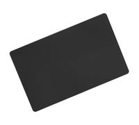 aqxreight Tarjeta Tarjeta de Visita Tarjetas de Visita en Marcas en 50 Piezas 5 Colores Impresionantes Espacios en Marca Grabada Metal Liso Tarjetas de Visita de Negocios (Black)