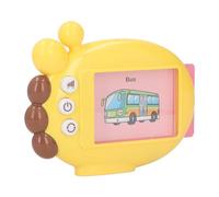aqxreight Tarjetas Flash Parlantes para Niños Pequeños Juguete de Aprendizaje de Vocabulario en Inglés de Doble Cara con Forma de Animal Juego Educativo Sensorial del Habla para el Desarrollo (Jirafa)