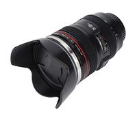 aqxreight Taza de Lente de Cámara de Simulación Taza de Lente de Cámara de Simulación de café de Acero Inoxidable,: Réplica de de café de Acero Inoxidable con Tapa Retráctil | Fotógrafo Copa Le