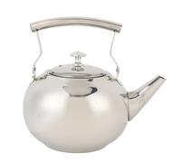 aqxreight Tetera de Acero Inoxidable con Silbato y Diseño Fino Seguro para Estufa para Cocina Casera y Olla Hirviendo para Acampar (1.5L/1500ml)