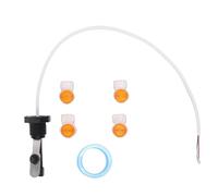 aqxreight 【Título Pieza de Repuesto del Interruptor de Caudal para IC15 IC20 IC60 Piscina Célula de Sal de Generador Ci Conjunto de Sensor de Caudal 520736 DN15 4 Cables