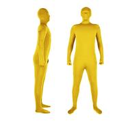 aqxreight Traje Chromakey de Fotografía de Cuerpo Completo, Mono Unisex para Adulto, Disfraz Elástico para Foto, Vídeo, Efecto Especial, Festival, Cosplay, Carnaval, Alturas de Hombres Bien (160cm)