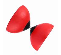 aqxreight Triple Bearing Diabolo Set Yoyo Chino con Palos de Diablolo de Colores Hizo Que el Juego Fuera Respetuoso con el Medio Ambiente y el Yoyo Llamado Juego Chino Es Divertido Puede (Rojo)
