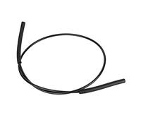 aqxreight Tubo de Inyección de Aire Secundario Línea de Manguera de Vacío ABS OE 11727574490 con Extremos de Silicona de Alta Temperatura Reemplazo Directo Fácil Instalación para E46