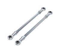 aqxreight Varilla de Amarre del Eje de Dirección Universal 210 Mm 11x5/16 Pulgadas 8 Mm, con Construcción de Metal Resistente para Reemplazo de Dirección Go Kart ATV