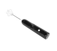 aqxreight Varita Recargable de Leche con Doble Accesorios para café y Huevos, Mezclador de Bebidas Portátiles con Velocidades (BLACK)